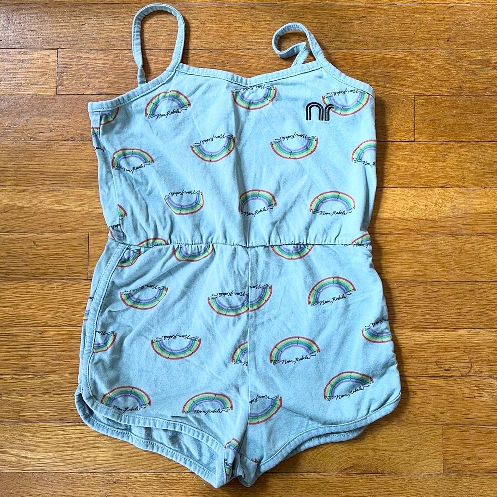 Neon Rebel Rainbow Romper